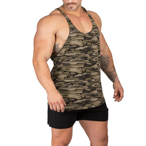 Men <b>Stringer</b> <b>Vest</b> Singlet Custom Sleeveless Fitness Breathable Quick Dry Tank Tops Lightweight Gym Training Apparel OEM Supplier - Product Image 4
