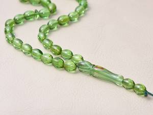 Elegante Tasbih de Resina de Diseño, Contador de Oraciones Islámicas para el Adoración Diaria, Regalos para Ramadán Kareem y Eid Mubarak - Product Image 1