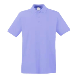 Light Purple Perfect Fit Premium Soft Cotton Polo Shirt Stylish and Breathable Custom Design Casual Wear <b>Classic</b> Collar Polo Tee - Product Image 1