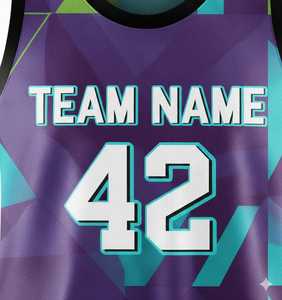 Uniformes de Baloncesto sin Mangas al por Mayor, Nuevos 2026, Transpirables, de Secado Rápido, Ligeros, 100% Poliéster, Impresos para Equipos Profesionales - Product Image 4
