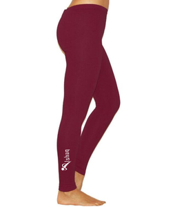 Leggings Ishaq de Cintura Alta y Longitud Completa, Color Rosa Sólido, Tejido Elástico, Pantalones de Yoga para Mujer - Product Image 4