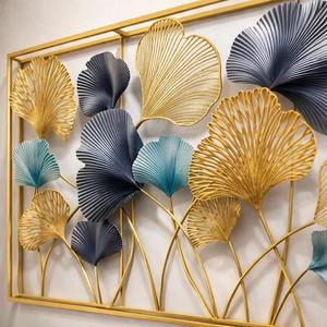 งานศิลปะติดผนังโลหะสไตล์ยุโรป ของตกแต่งผนังที่ดีที่สุด งานศิลปะติดผนังเหล็กที่มีเอกลักษณ์ งานศิลปะติดผนังสไตล์วินเทจ ของตกแต่งผนังโลหะลายดอกไม้สไตล์นอร์ดิก - Product Image 3