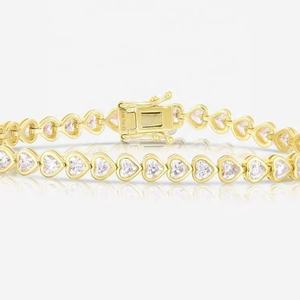 Hip Hop Hommes Femme Bijoux Moissanite Diamant Miami 925 Argent Glacé Cubain Lien Chaîne 14K 18K Or Réel - Product Image 6