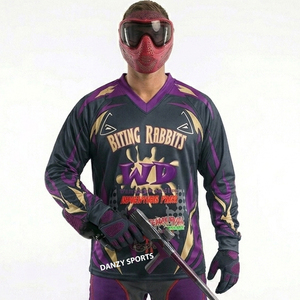 DANZY SPORTS pour maillot personnalisé avec logo, sublimation, maille respirante, impression personnalisée OEM/ODM, unisexe, utilisation en extérieur - Product Image 4