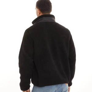 Men Premium Fleece Hoodie Heavyweight Cotton Blend Winter Pullover OEM Wholesale Bulk Supply Men's Black Fleece <b>Zip</b>-<b>Up</b> <b>Jacket</b> - Product Image 2