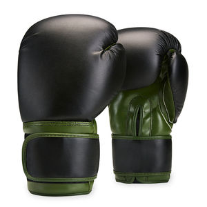 Gants de boxe sur mesure de qualité supérieure OEM, fabriqués en cuir de vache véritable, gants de Muay Thai, gants de boxe professionnels pour le sparring - Product Image 2
