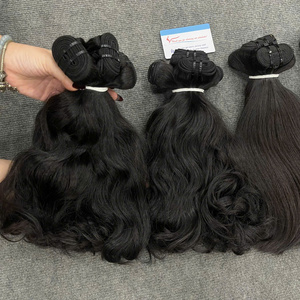 ผมเวียดนามแท้สีดำธรรมชาติแบบลอน ขายดีอันดับต้นๆ พร้อมส่ง ไม่หลุดร่วง ไม่พันกัน เรียงเส้นอย่างดี - Product Image 1