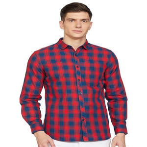 Camisas de vestir de algodón con cuello Polo para hombre ODM de alta calidad, camisa de manga larga de negocios estampada en talla grande, suministro ODM - Product Image 4