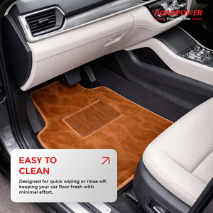 ROADPOWER (RP-MAT-188) Alfombrillas universales premium de 5 piezas para coche, para asientos delanteros y traseros, protegen el vehículo de la suciedad - Product Image 3
