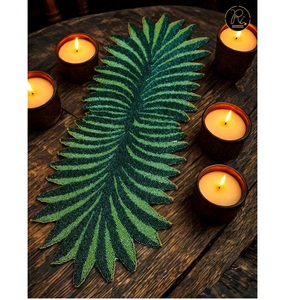 Garden Look Design Beaded Decorative <b>Table</b> <b>Runner</b> Use For Decoration <b>Dining</b> <b>Table</b> In Occasion - Product Image 5