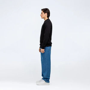 Sudadera de Forro Polar para Hombre, con Logotipo Personalizado, de Alta Calidad, Manga Larga, Cuello Redondo, Antipilling, Diseño Moderno 2025, Precios Económicos - Product Image 6