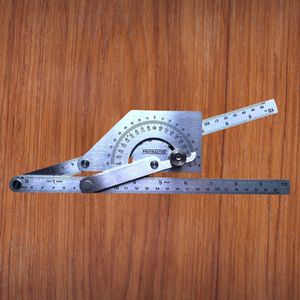 0 - 360 °   Transportador multiusos de acero inoxidable con regla de longitud - Product Image 2