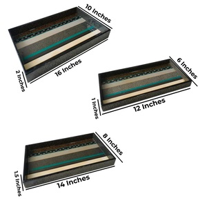 Bandeja de Servicio Decorativa de Madera de Lujo en Oferta, con Asa Recortada, Color Personalizado, Tamaño Personalizado, para Uso en el Hogar, Restaurantes, Bares y Hoteles - Product Image 5