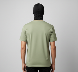 T-shirt homme à manches courtes, col rond, respirant, écologique, style streetwear été, fabriqué au Pakistan, haute qualité. - Product Image 2