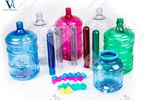 เหยือกน้ำพลาสติก PET สีฟ้า ขนาด 20 ลิตร ทรงกลม พร้อมฝาเกลียวเปิดง่ายและก๊อกสำหรับเก็บเครื่องดื่ม VR Polymers Uttar Pradesh - Product Image 3