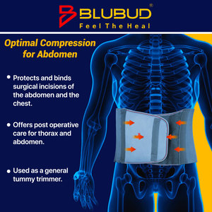 Faja de Soporte Abdominal Unisex Premium para Recuperación Postoperatoria, Control de Abdomen, Soporte Lumbar y de Cintura, Ajustable - Product Image 6