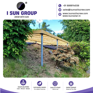 Vis de fixation au sol galvanisées à chaud pour terrasses de jardin, poutres de maison, fondations de construction et montage solaire, emballage sécurisé - Product Image 3