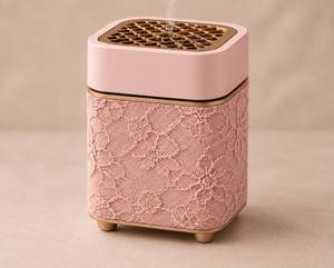 Brûleur d'encens décoratif traditionnel en bois avec motif floral de cerf pour Bakhoor aromatique et une ambiance paisible à la maison - Product Image 6