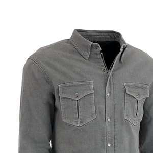 Wholesale Price <b>Men</b> Denim Jacket Long Sleeve Single Button Denim <b>Jeans</b> Jacket OEM/ODM Service Denim <b>Jeans</b> Jacket - Product Image 6