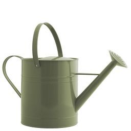 Regadera metálica de gran capacidad para plantas de jardín, maceta duradera con mango y pico largo - Product Image 5