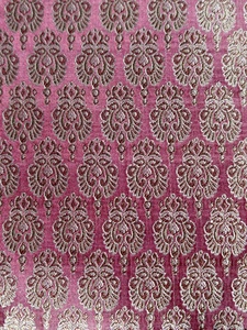 ผ้าแจ็คการ์ดลายดอกไม้ปักเลื่อมเนื้อผ้ามีลวดลายเมทัลลิก - Product Image 4