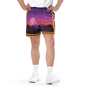 Pantalones Cortos de Malla para Hombre, con Logotipo Personalizado, Pantalones Cortos Deportivos de Malla para Venta en Línea - Product Image 4