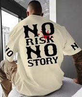 Camiseta de Manga Corta con Cuello Redondo 100% Algodón para Hombre, Corte Regular, Bordado y Serigrafía, de Fabricante de Ropa Personalizada