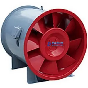 Low price HTF Type Stainless Steel Fire Fighting High Temperature Smoke Exhaust Axial Flow Fan