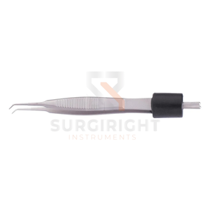Pinzas Bipolares McPherson para Joyería, Instrumento Microquirúrgico Oftálmico, Acero Inoxidable con Certificación CE ISO, SI-OIS-0001, Clase I Quirúrgica - Product Image 2