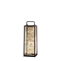 Lanterne suspendue en métal vintage, style fer antique, lanterne de tempête, lampe décorative de ferme, porte-bougie pour la décoration de la maison et du jardin