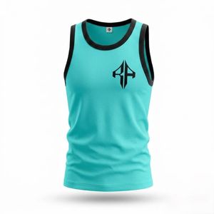 Débardeur pour homme, style décontracté, qualité supérieure, design personnalisé, technique d'impression, matière 100% coton par RIVIAN ATLANTIC - Product Image 6