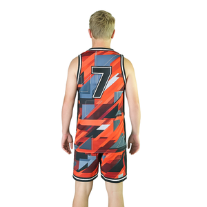 Uniformes de Baloncesto Personalizados OEM, Conjuntos de Camisetas y Pantalones Cortos Sublimados, Ropa Deportiva Transpirable de Secado Rápido, Fabricante - Product Image 2