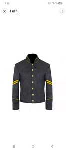 Chaqueta de Uniforme de Alta Calidad OEM, 100% Lana, Reproducción de la Más Alta Calidad, Chaqueta de Lana Azul Marino para Hombre, Estilo Militar Americano - Product Image 3