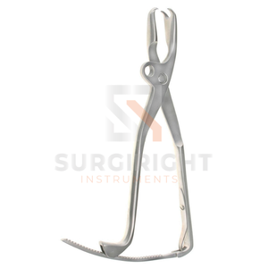 Pinzas Ortopédicas para Sujeción de Huesos Bishop de 12.5 Pulgadas con Mordaza Ajustable de Trinquete, Acero Inoxidable Premium Reutilizable de Blush Surgical - Product Image 4