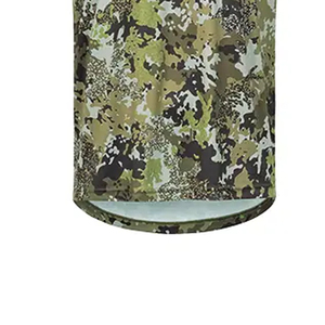 Men's Lightweight Breathable Soft Shell Hunting Outdoor Sports T-Shirt with <b>Woodland</b> Pattern - Product Image 6