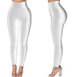 Pantalones Casuales de Cintura Alta y Corte Ajustado para Mujer, Estilo Europeo Americano, Leggings Populares para Otoño e Invierno, Venta Internacional - Product Image 2