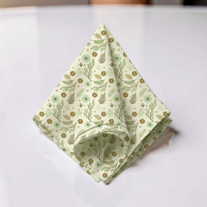 Serviettes en tissu de coton anti-plis, lavables et réutilisables pour la salle à manger et les événements - Product Image 3