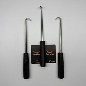 Lot de 3 pics dentaires, élévateurs à gencive pour chevaux, outils vétérinaires en acier inoxydable par Dentavex - Product Image 3