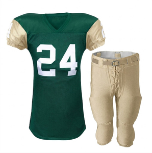 Uniforme de football américain personnalisé de qualité supérieure 2026, 100 % polyester, tenue d'équipe, uniforme de football américain, service OEM - Product Image 1
