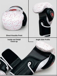 Guantes de boxeo para niños para entrenamiento y sparring, guantes de boxeo de cuero PU para niños, guantes de boxeo ajustables con cierre de velcro para niños. - Product Image 5