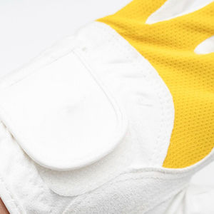 Hot Selling Men's Premium Japanese Genuine Leather Golf Gloves Embroidered Logo Breathable Full Finger Non-Slip Sports OEM - Product Image 4