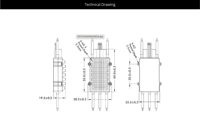 Contrôleur de vitesse sans balais T-MOTOR FLAME 60A 12S V2.0 ESC 6-12S pour drone multirotor UAV