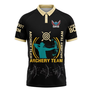 Brand New 2026 Men's Breathable Waterproof Winter Comfortable Polyester Archery <b>Bowling</b> Athletic fit Gaming Jersey - Product Image 5