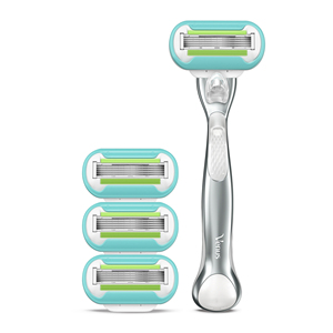 Rasoir pour femmes, rasoir Gillette Venus Embrace de qualité supérieure pour le soin du corps, avec technologie de bande hydratante pour un rasage doux et précis - Product Image 3