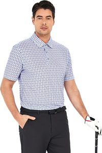 Proveedor de Camisetas Casuales para Hombre OEM, Camisetas de Golf Personalizadas de Spandex/Poliéster con Diseño de Bolsillo Frontal, Antiarrugas, Impresión Digital - Product Image 2