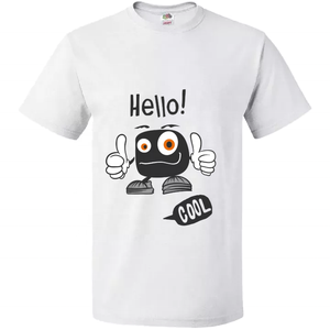 Camisetas de Cuello Redondo de Poliéster y Algodón para Hombre, con Logotipo Personalizado, Venta al Por Mayor de Fábrica, Calidad Superior - Product Image 1