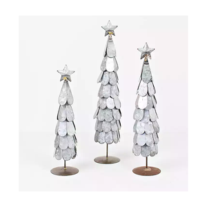 Arbre de Noël Table Ornement de Noël Fabricant de haute qualité Métal Fer Galvanisé Festival Décoration de fête - Product Image 1