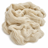 Natural Bikaner Dehaired Cashmere Wool Carded Natural White Fiber Soft Hand Spinning Yarn Raw Pressed Bale Weaving 100% Wool
