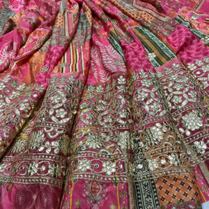 Premium Sequence Embroidery Fabric For Women Fashion Wear Designer <b>Garments</b> Party Wear Dresses Kaftan Abaya Bridal Wear - Product Image 1