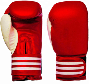 ถุงมือชกมวย MMA สีน้ำเงิน ขาว แดง เหลือง สำหรับเด็ก ผลิตจากโรงงาน ยอดขายดีที่สุด ทำจากหนัง กันน้ำ ปรับแต่งได้ - Product Image 4